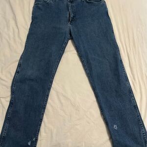Mens wrangler 36x32 jeans